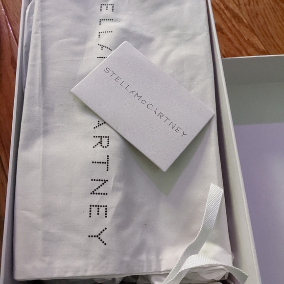 Stella McCartney Faux Croc Buckle Flat Sandals Brown 7.5 - Picture 7 of 8